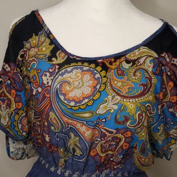 Estam boho open shoulder dress - Picture 2 of 6